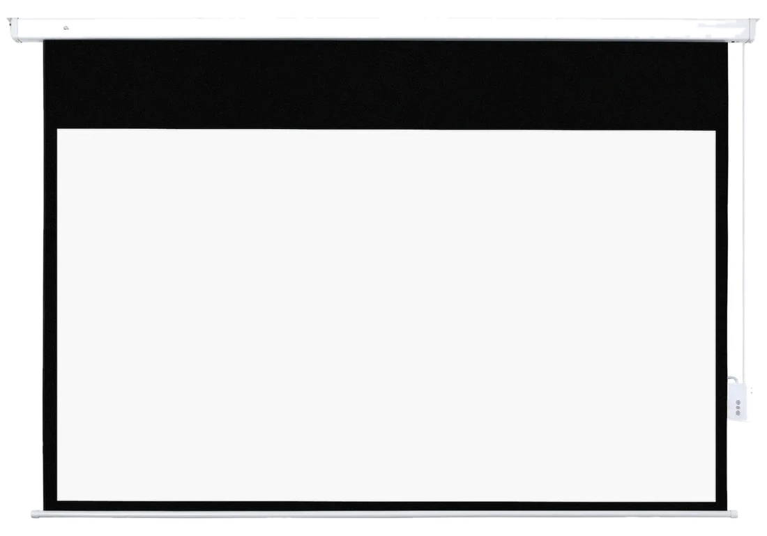 HOMCOM Beamer Leinwand 247 x 168 cm 100 Zoll 16:9 HD 4K Projektionsleinwand