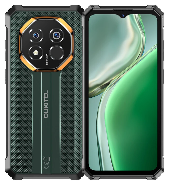 OUKITEL G7 Smartphone Schwarz: Robustes 6,52" HD+ Display