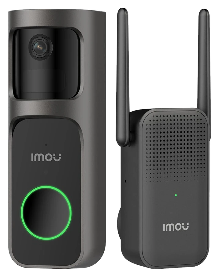 IMOU All-in-One-Sicherheit – Türglocke 2S Kit mit 180° Panoramaansicht