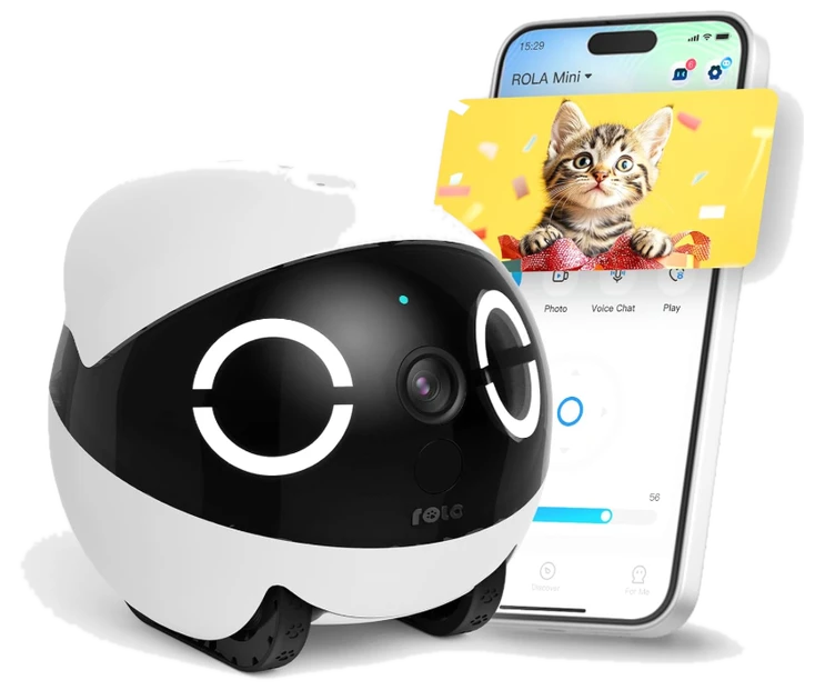 ENABOT ROLA Mini 2K Haustierüberwachungsroboter