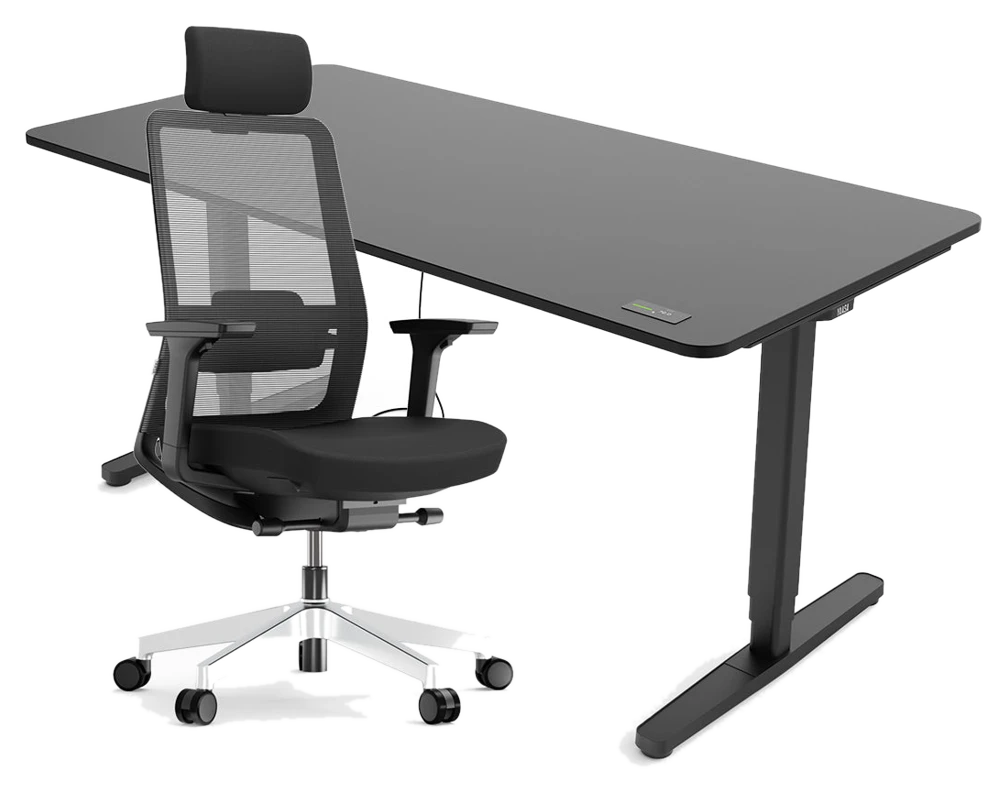 Yaasa Pro-Set: Desk & Chair Pro (Schreibtisch + Stuhl)