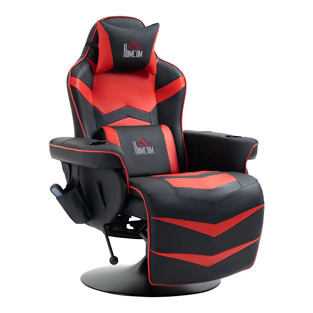 HOMCOM Gamingsessel mit Massagefunktion