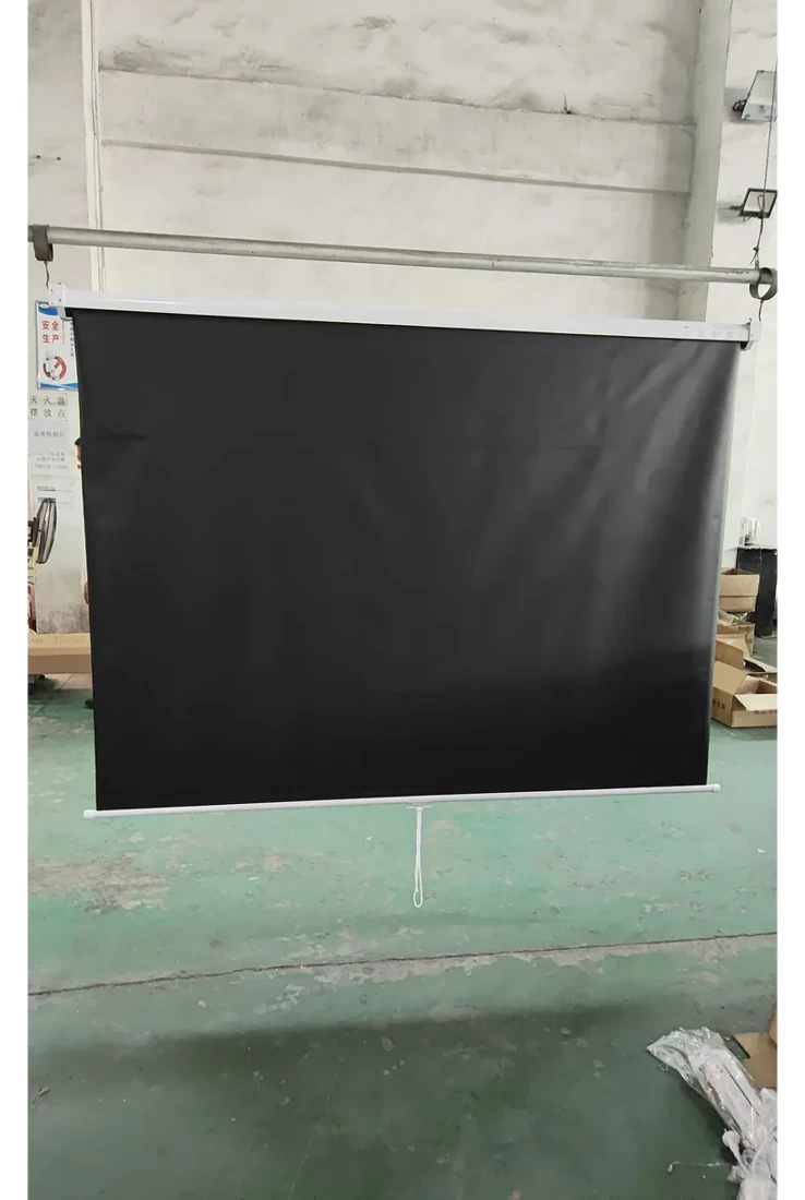 HOMCOM Projektionsleinwand 213,36 cm 4K HD 16:9 mit Wand