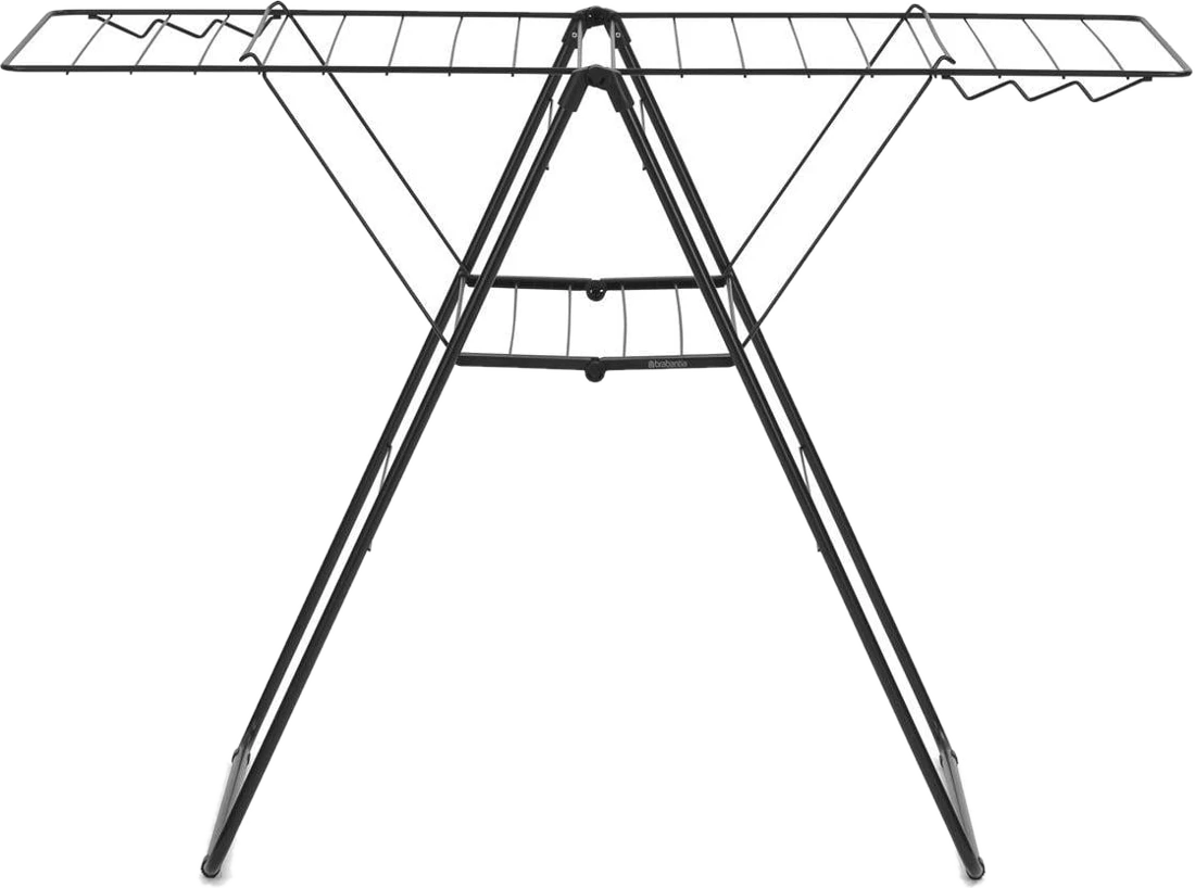Wäscheständer Hangon Wäschetrockner 127 cm schwarz matt