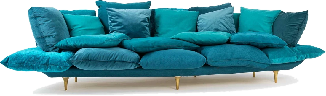 Dreisitzer Sofas Comfy Sofa weiß