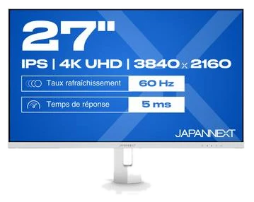 JAPANNEXT 68,6cm JN-IPS270UHD60F-C65W-HSP-W HDMI/DP UHD