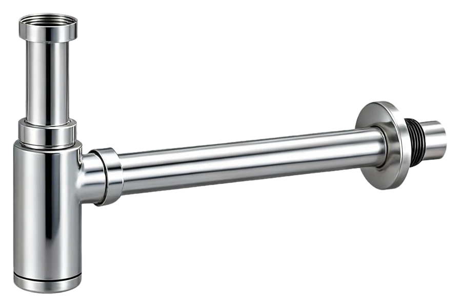 Mirlux Siphon Waschbecken – 44 mm – Chrom