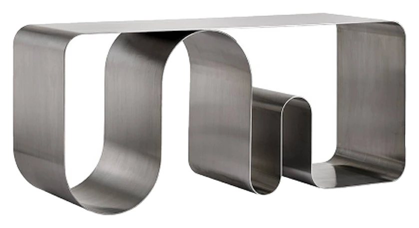 AYTM Sitzbank Curva Solid – silber