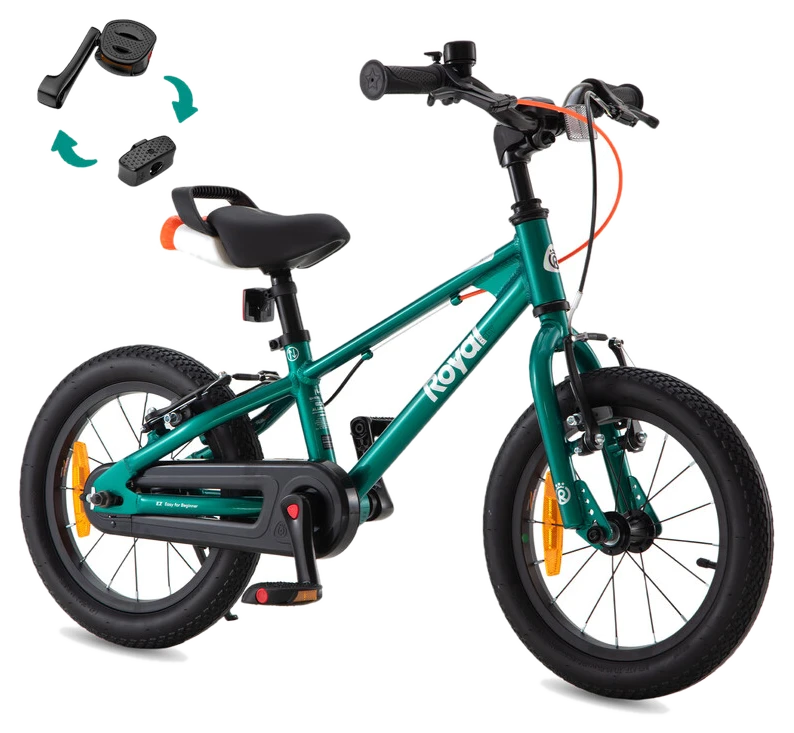 RoyalBaby EZ Freestyle – Kinderfahrrad 14 oder 16 Zoll, Aluminium