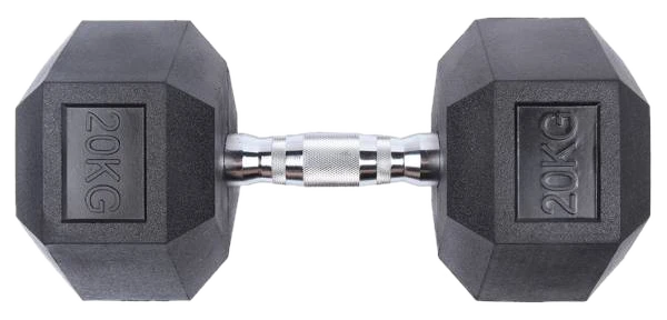 SPORTINATOR 20 kg Hexagon Hantel