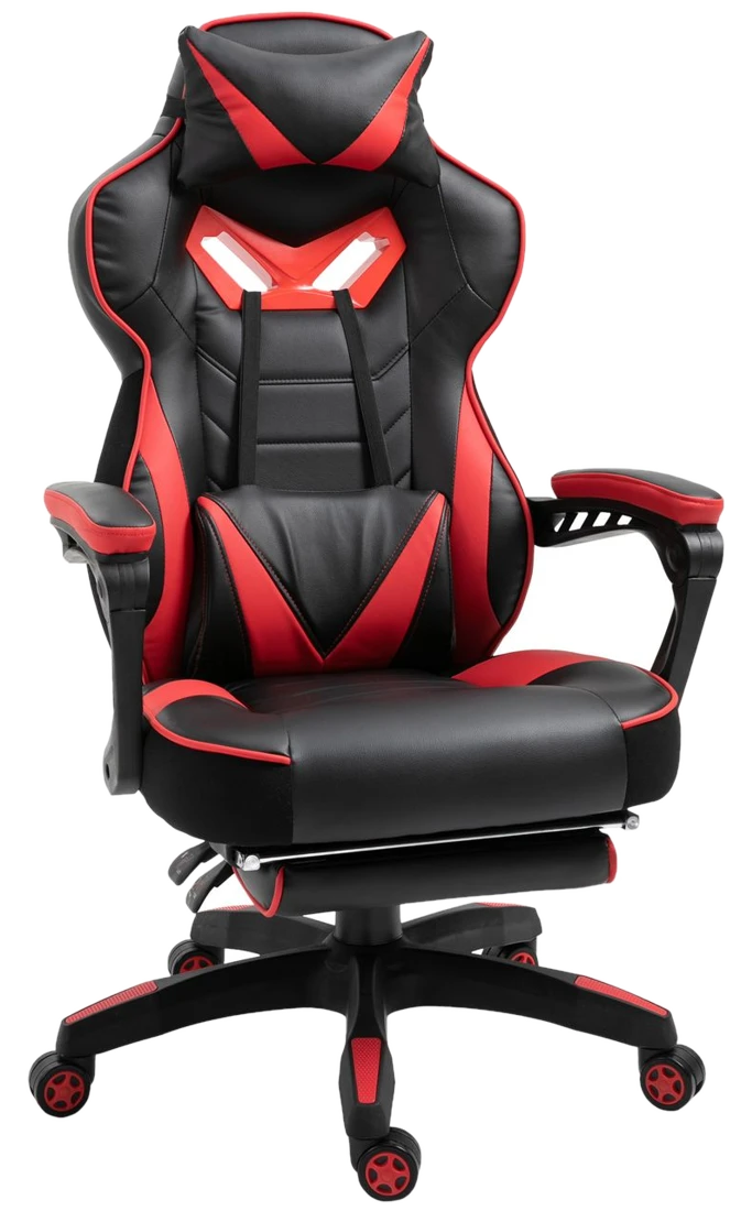 Vinsetto Ergonomischer Gaming Stuhl, 65 x