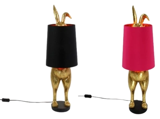 Seaside No.64 Tischleuchte goldener Osterhase Bunny