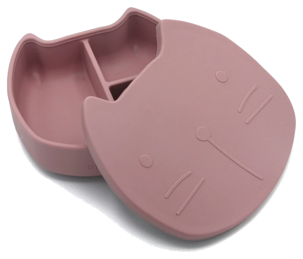 Stikets Silikonbrotdose Milo Grey von Cotton Cloud