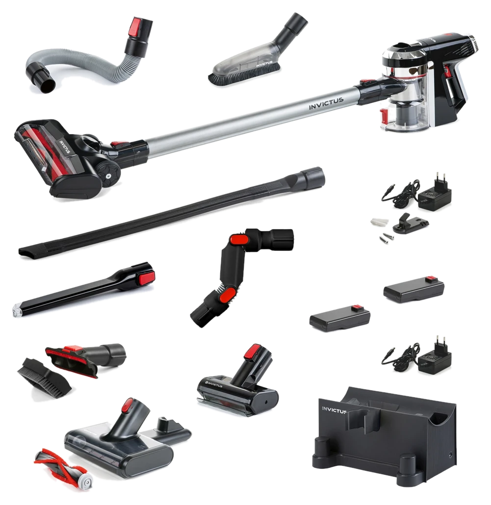 Genius Akku-Staubsauger Invictus X9, 23 teilig