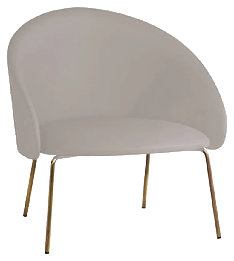 Sessel Papatya Glera Lounge Bein brass113 Stoff Era CSE01