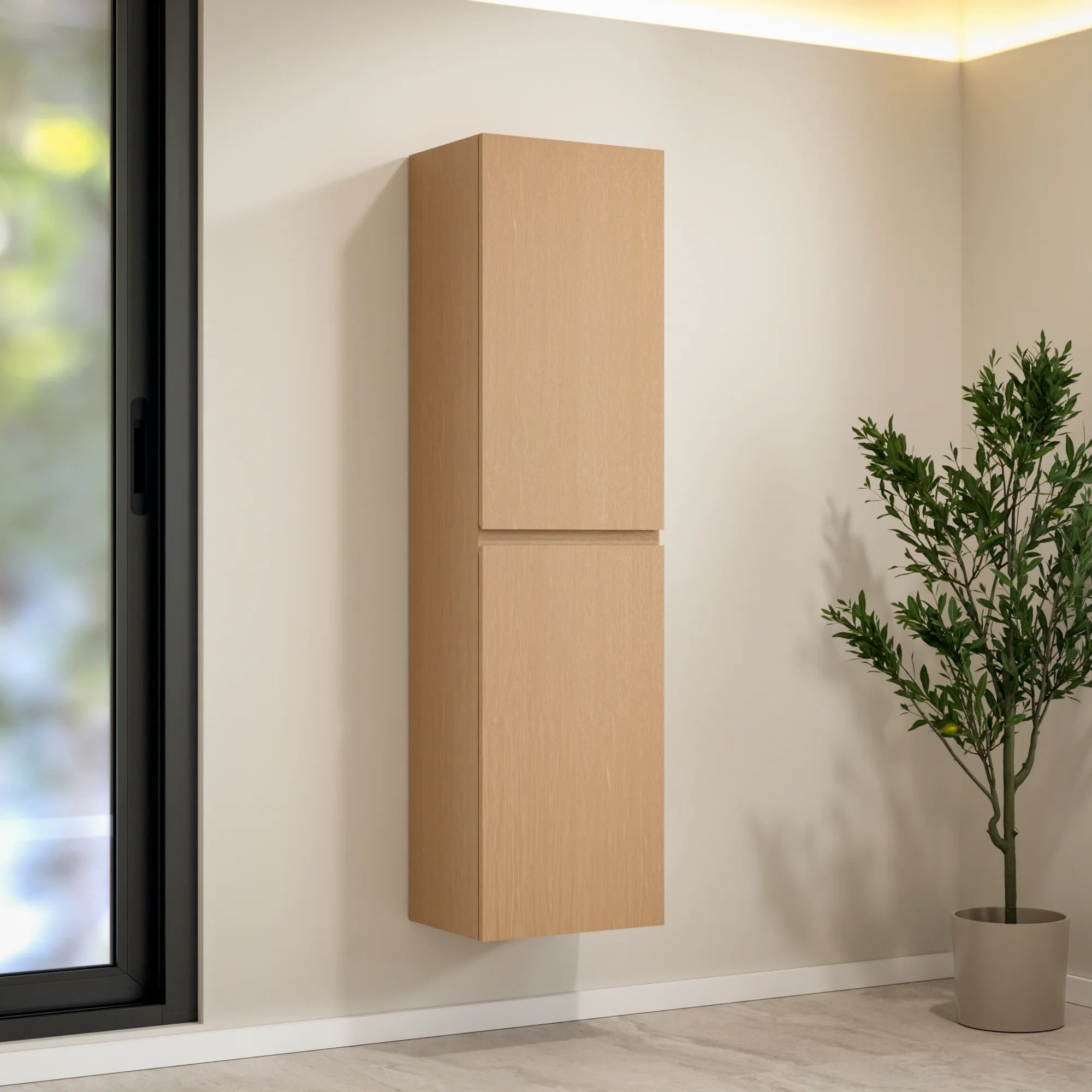 Mirlux Badezimmer Hochschrank Ruvo – 150 cm