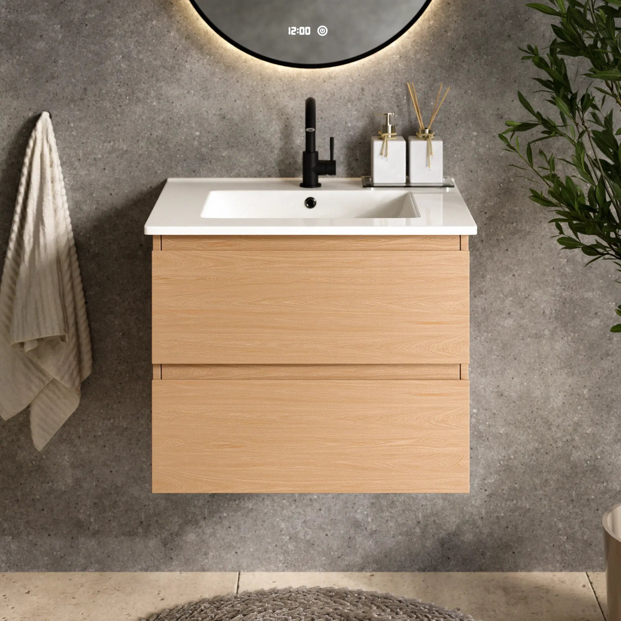 Mirlux Badezimmermöbel Norvi – 60 cm