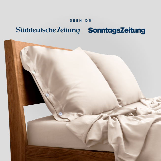 Bearaby EU Second Skin Fitted Sheet – Morning Pearl / 180 x 200 cm