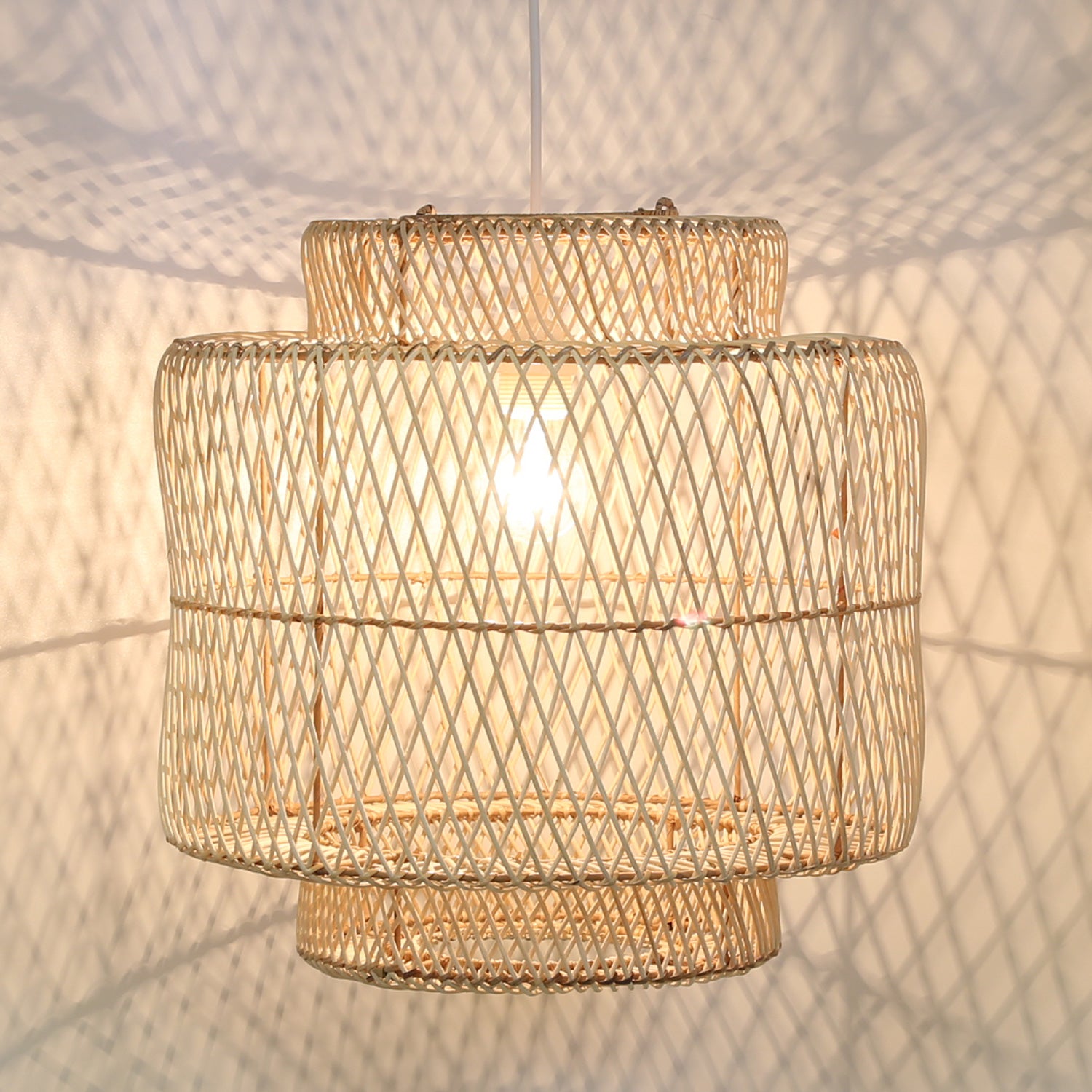 Casa Moro Rattan Pendelleuchte Taman