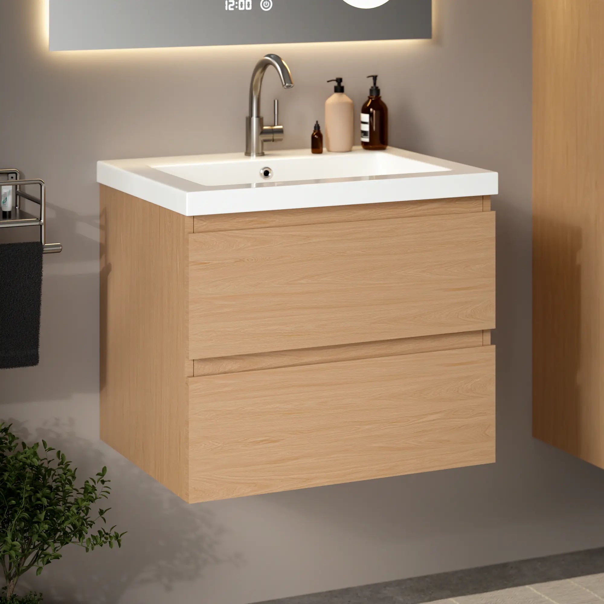 Mirlux Badezimmermöbel Karo – 60 cm