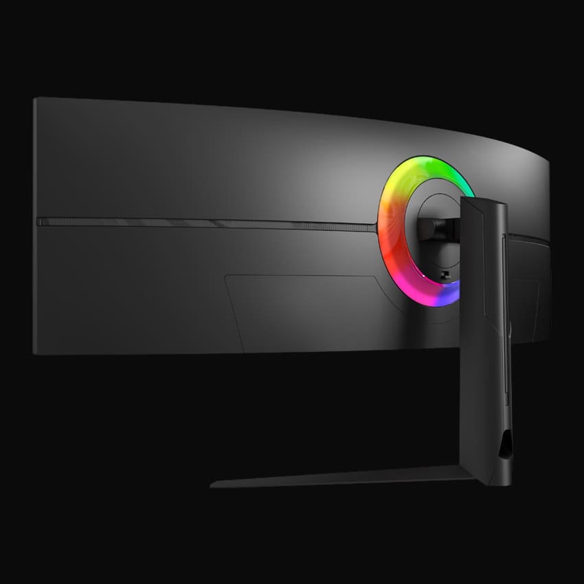 LC-Power 124,46cm(49") LC-M49QCK Curved VA+DP+2xHDMI