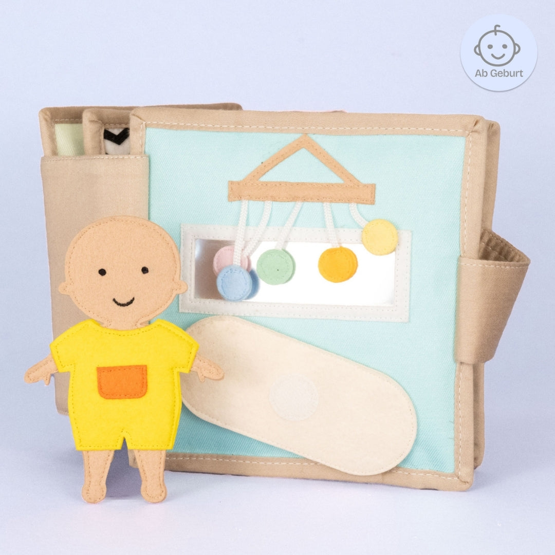 Jolly Designs Montessori Baby – Kontraste – Spiegel und Mobile
