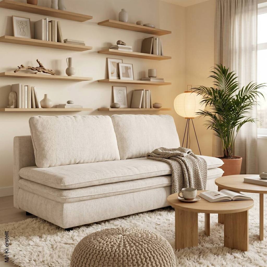 Schlafsofa Fiesta pearl Microfaser