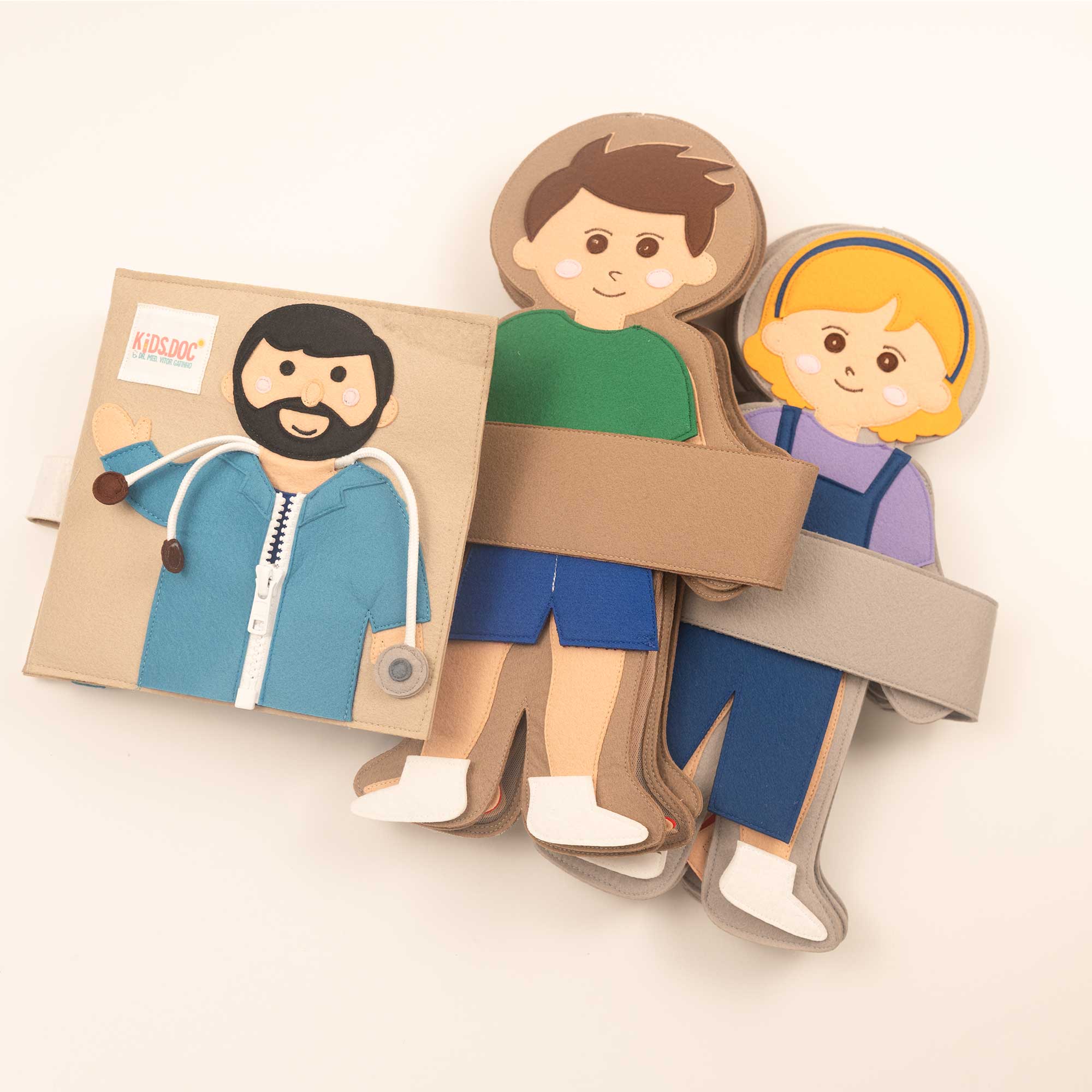 Jolly Designs Kids Doc Wissenstrio