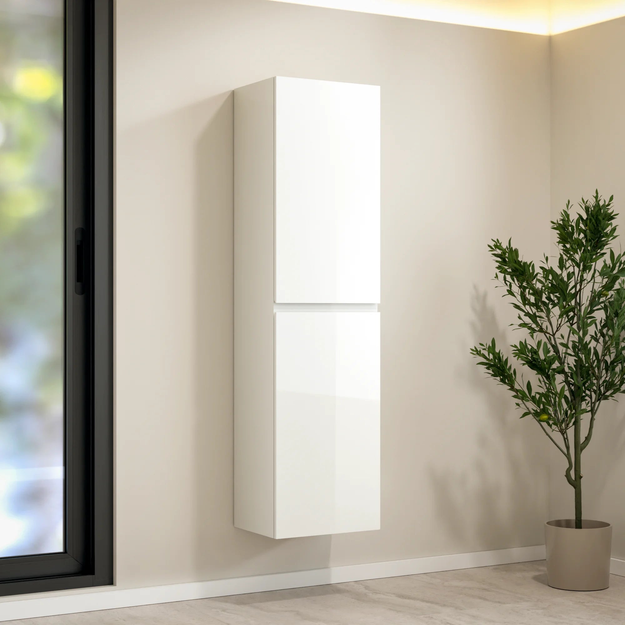 Mirlux Badezimmer Hochschrank Ruvo – 150 cm