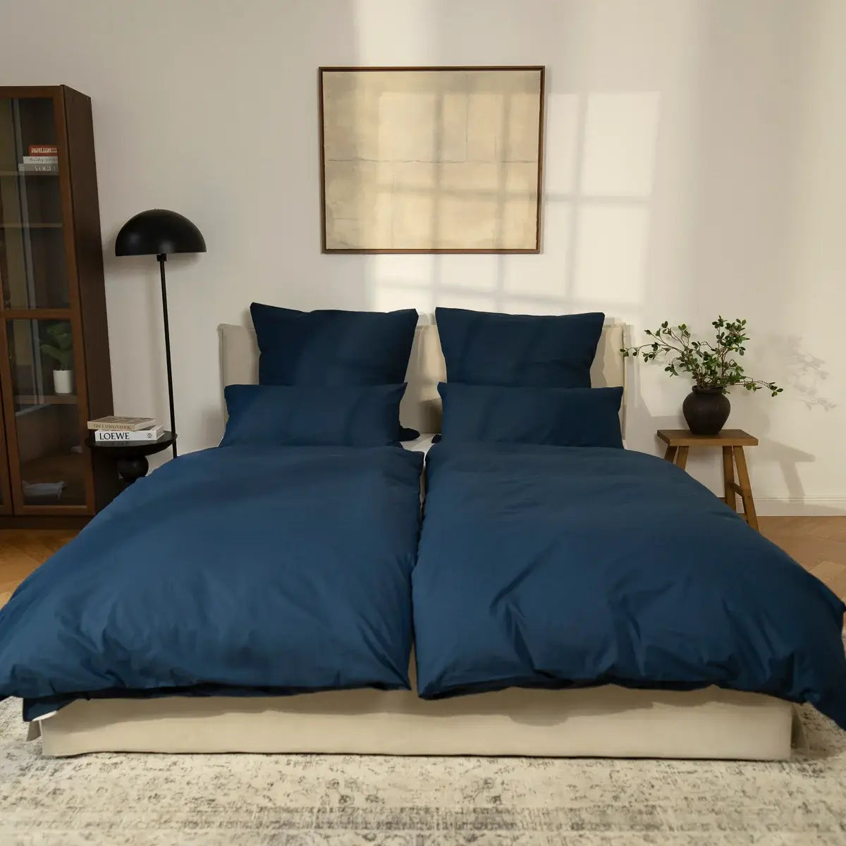 LuxeCosy GOTS Renforcé Bettwäsche Set, 135 x