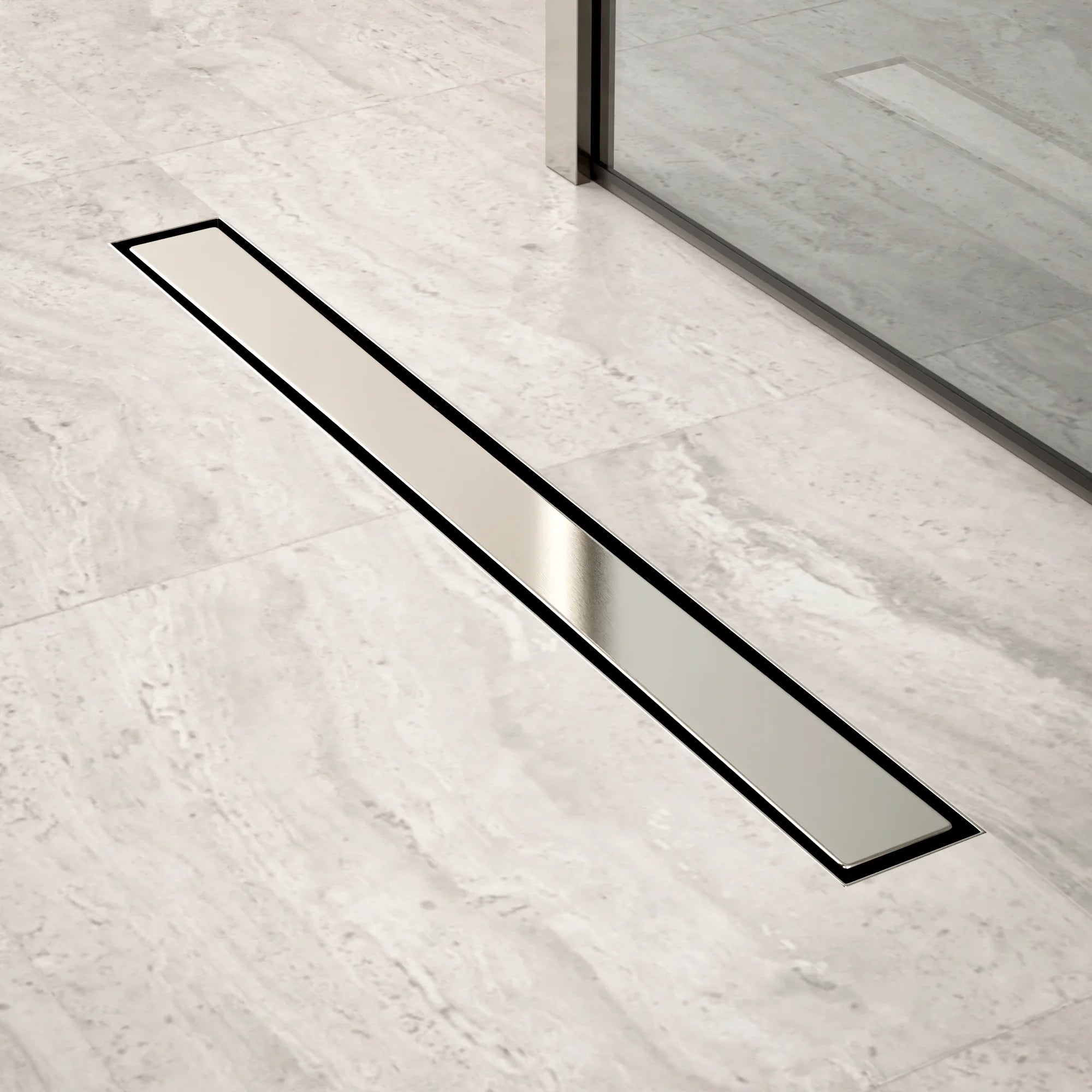 Mirlux Duschrinne – 70 cm – Fliesenrost