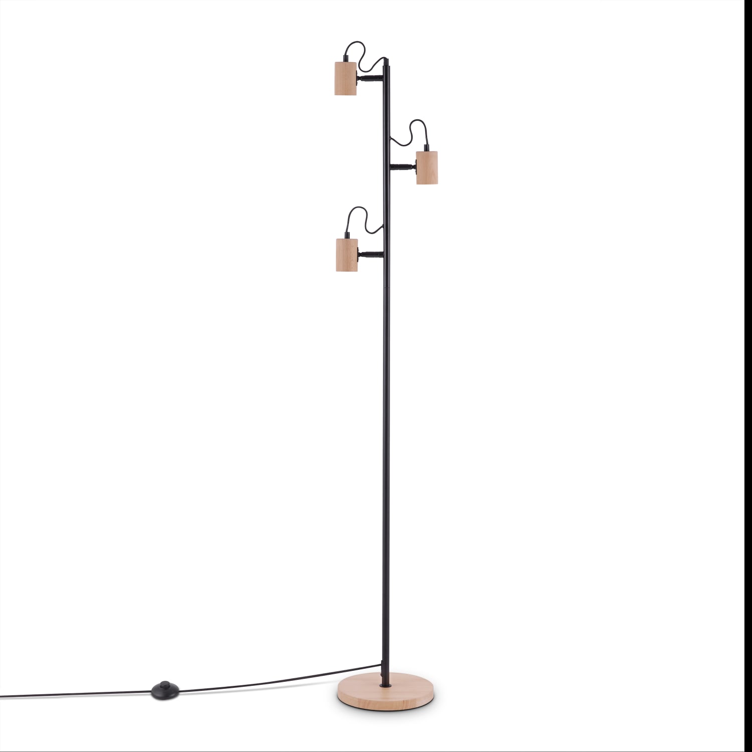 teppich.de Stehleuchte Orim braun