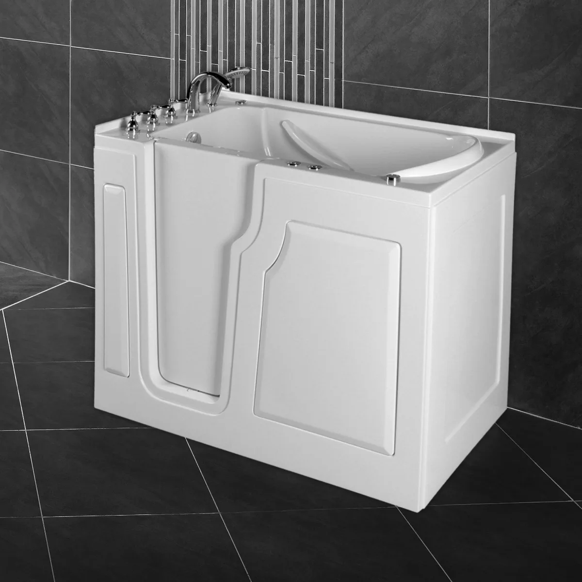 WTM-828L Seniorenbadewanne Siena I 122x71cm