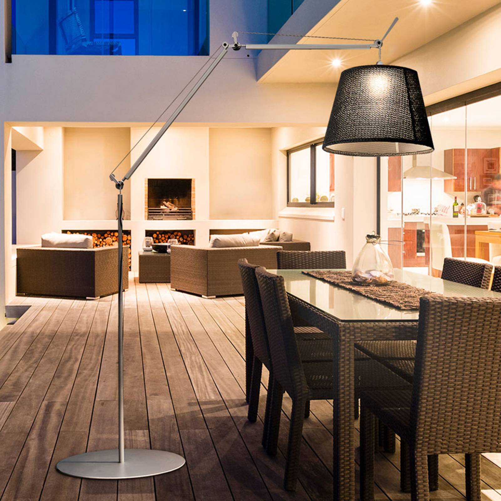 Artemide Außenlampe Tolomeo Paralume Outdoor