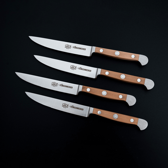 Güde x Der Feinschmecker Steakmesser, 4er-Set