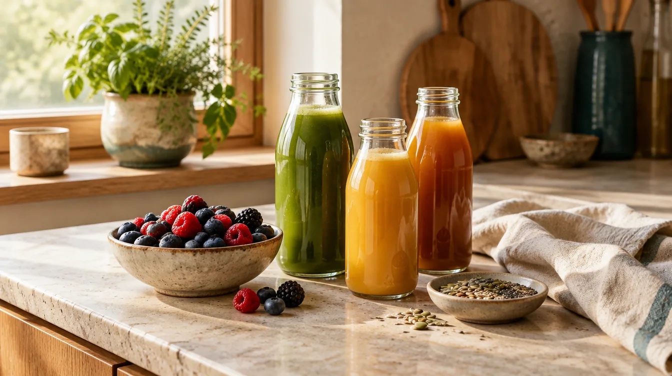 Saftkur, Superfoods, Supplements: was bringt etwas?